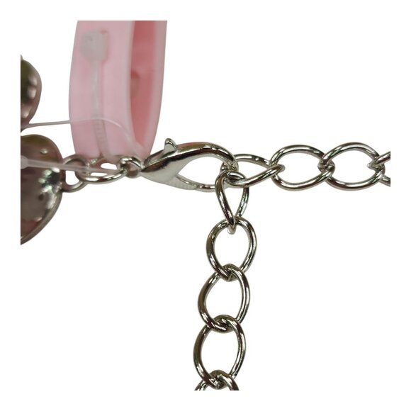 Silver Floral Chain Belt L/XL By Truelove Accessories Concho Belt - Picture 10 of 16